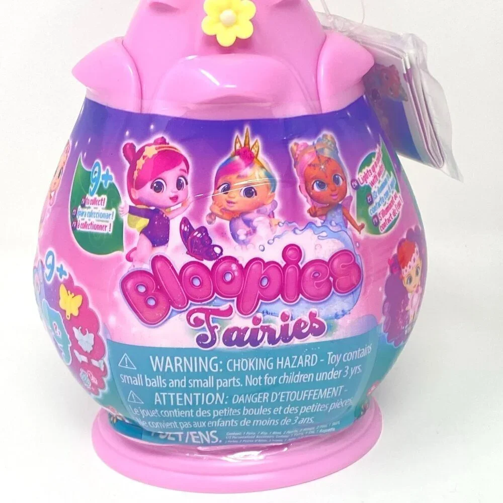 Bloopies Fairies 9+ Surprises And Surprise Doll Case Light Collectible Mini